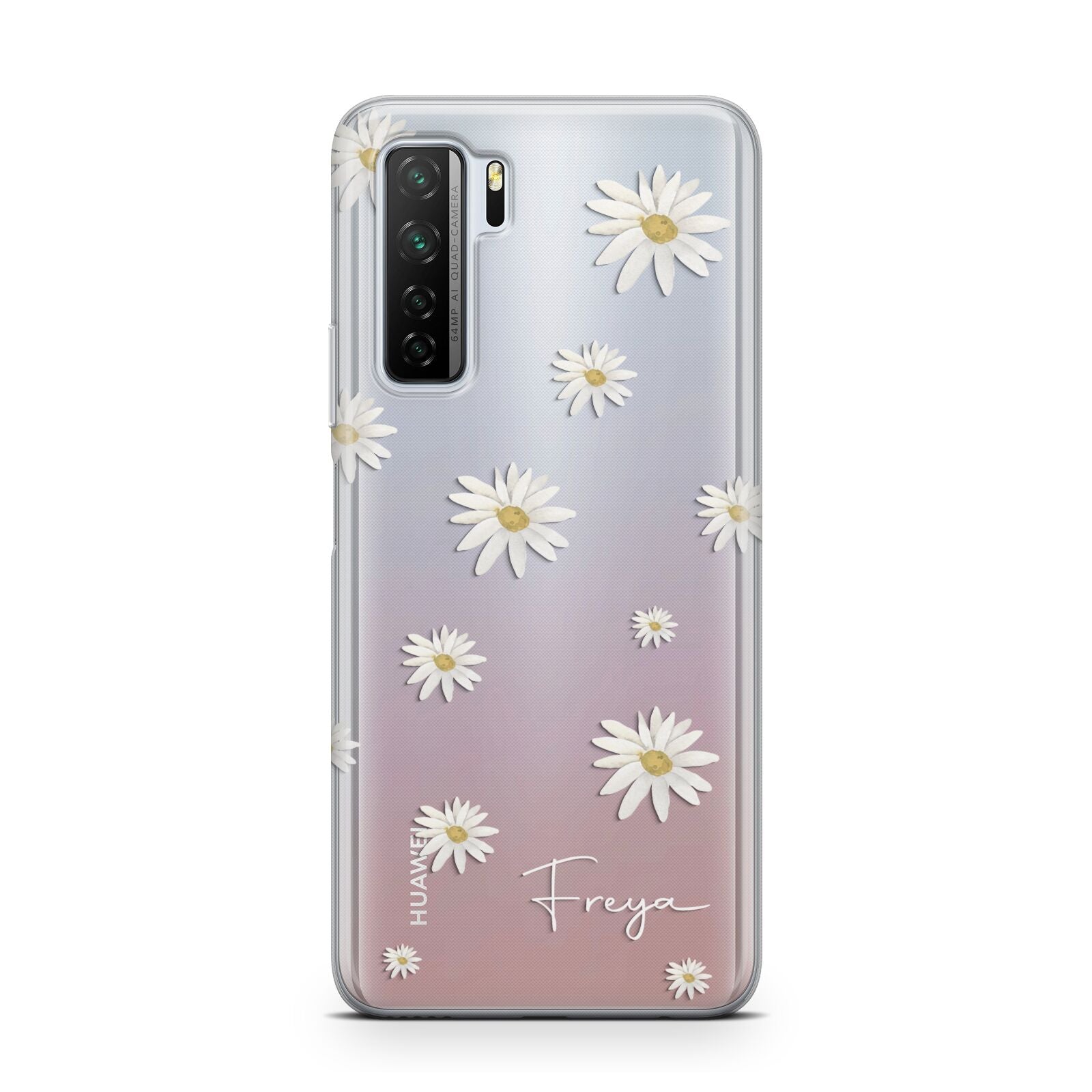 Personalised Vintage Daisy Huawei P40 Lite 5G Phone Case