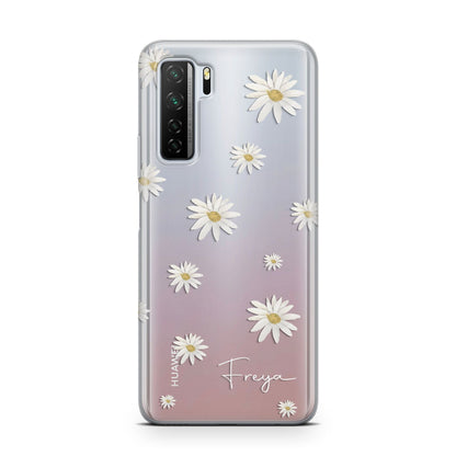 Personalised Vintage Daisy Huawei P40 Lite 5G Phone Case
