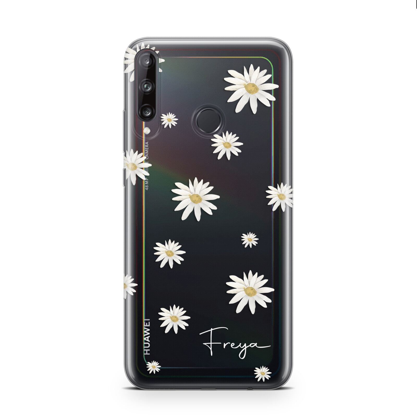 Personalised Vintage Daisy Huawei P40 Lite E Phone Case