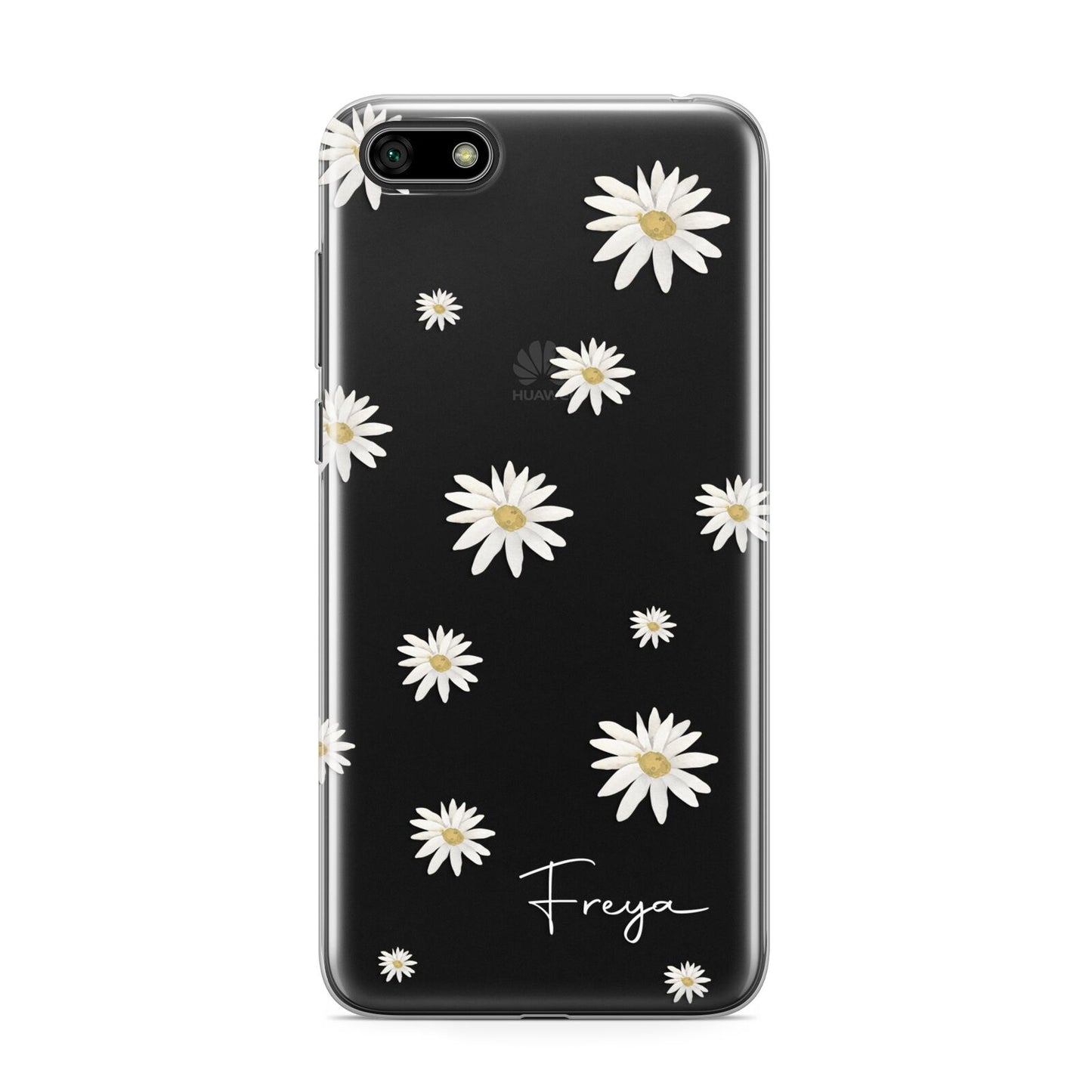 Personalised Vintage Daisy Huawei Y5 Prime 2018 Phone Case