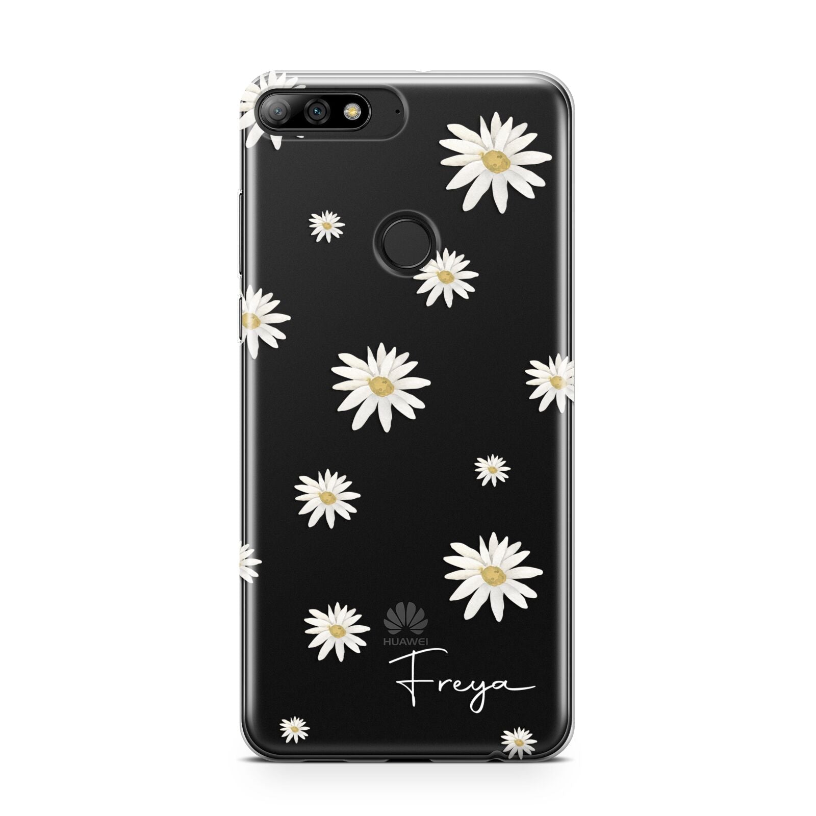 Personalised Vintage Daisy Huawei Y7 2018