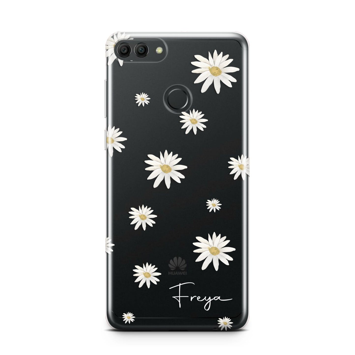 Personalised Vintage Daisy Huawei Y9 2018