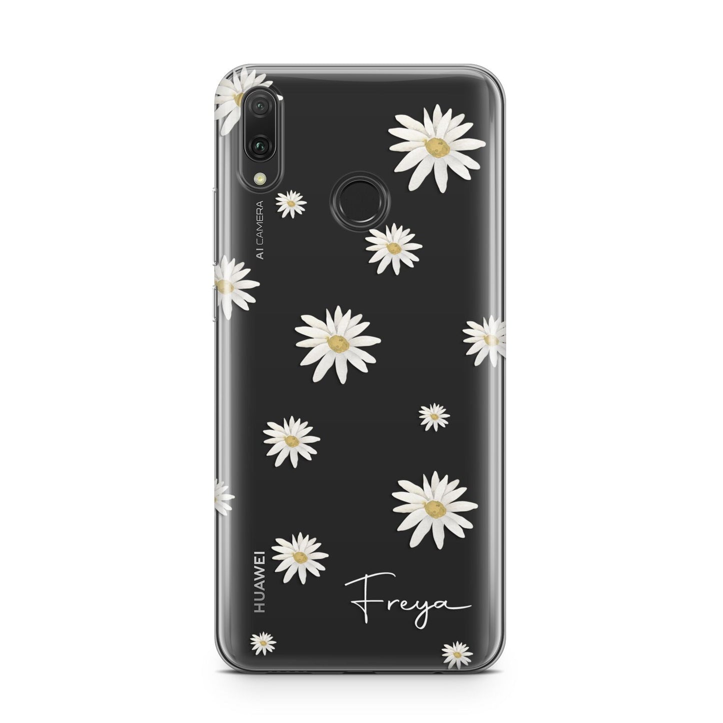 Personalised Vintage Daisy Huawei Y9 2019