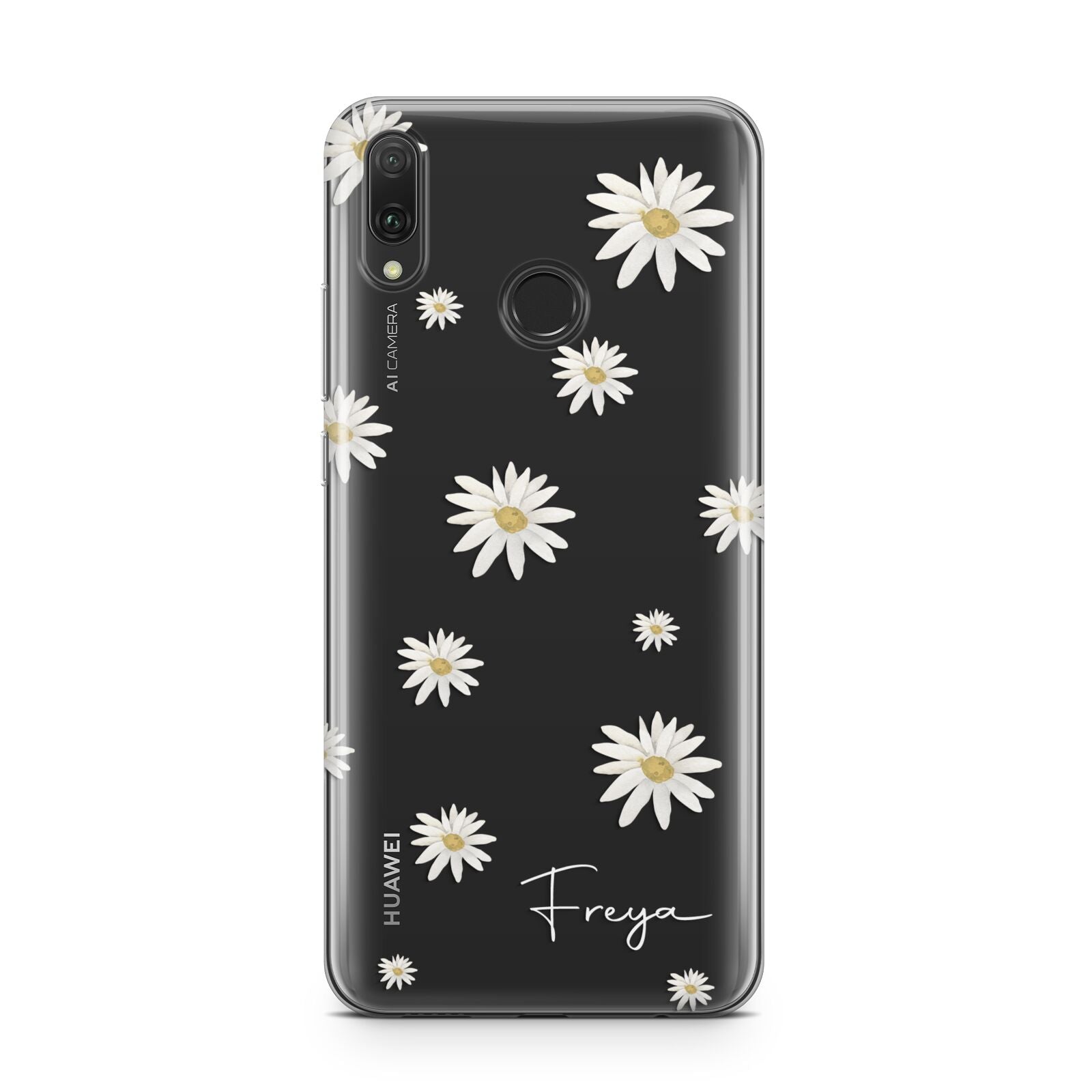 Personalised Vintage Daisy Huawei Y9 2019
