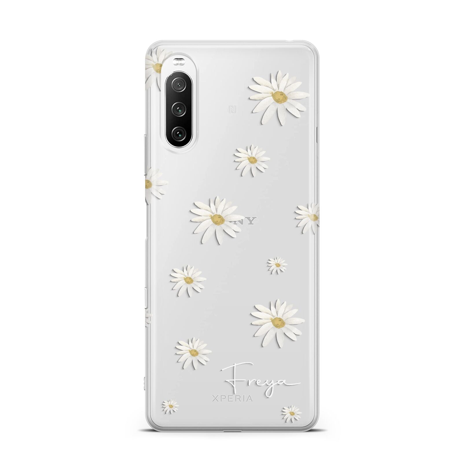 Personalised Vintage Daisy Sony Xperia 10 III Case