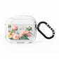 Personalised Vintage Flowers AirPods Clear Case 3rd Gen