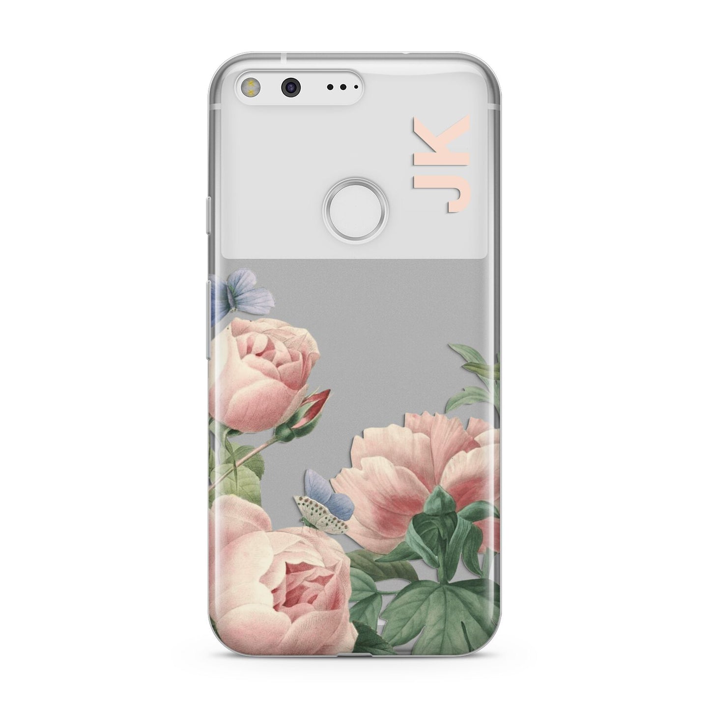 Personalised Vintage Flowers Google Pixel Case