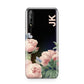 Personalised Vintage Flowers Huawei Enjoy 10s Phone Case