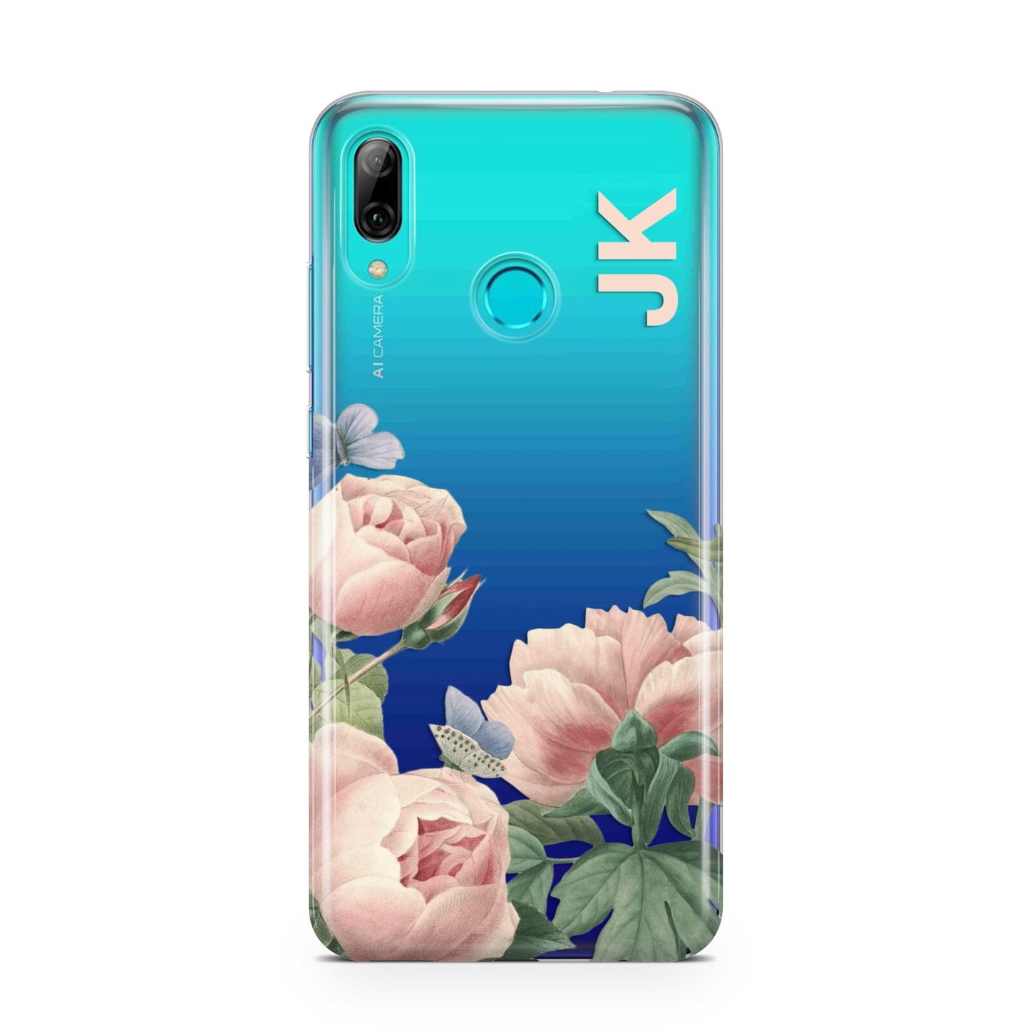 Personalised Vintage Flowers Huawei P Smart 2019 Case