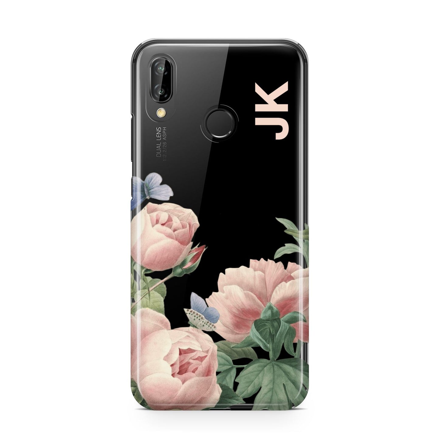 Personalised Vintage Flowers Huawei P20 Lite Phone Case