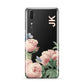 Personalised Vintage Flowers Huawei P20 Phone Case