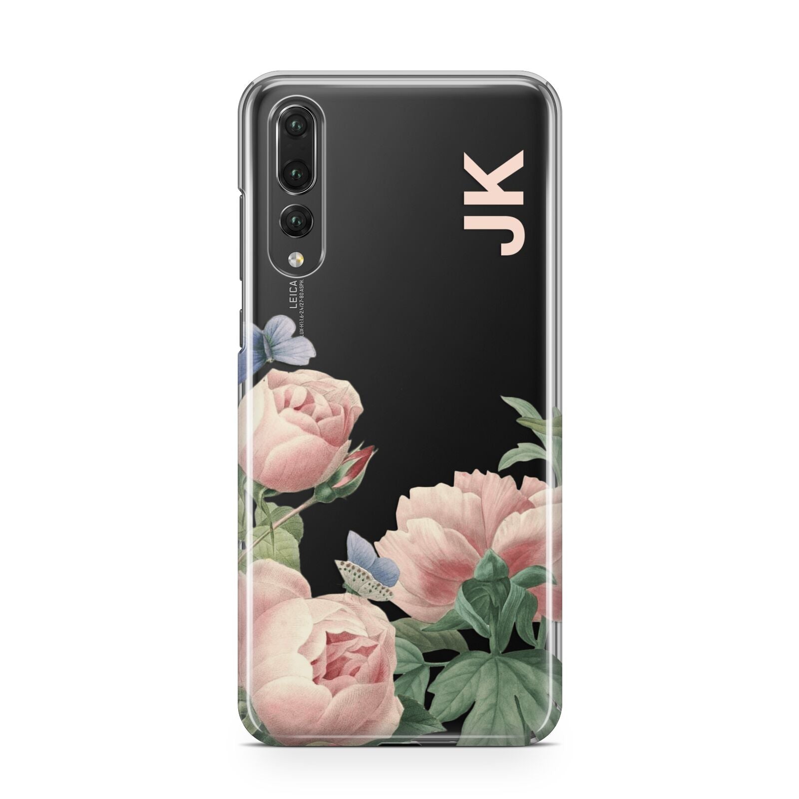Personalised Vintage Flowers Huawei P20 Pro Phone Case