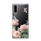 Personalised Vintage Flowers Huawei P30 Phone Case