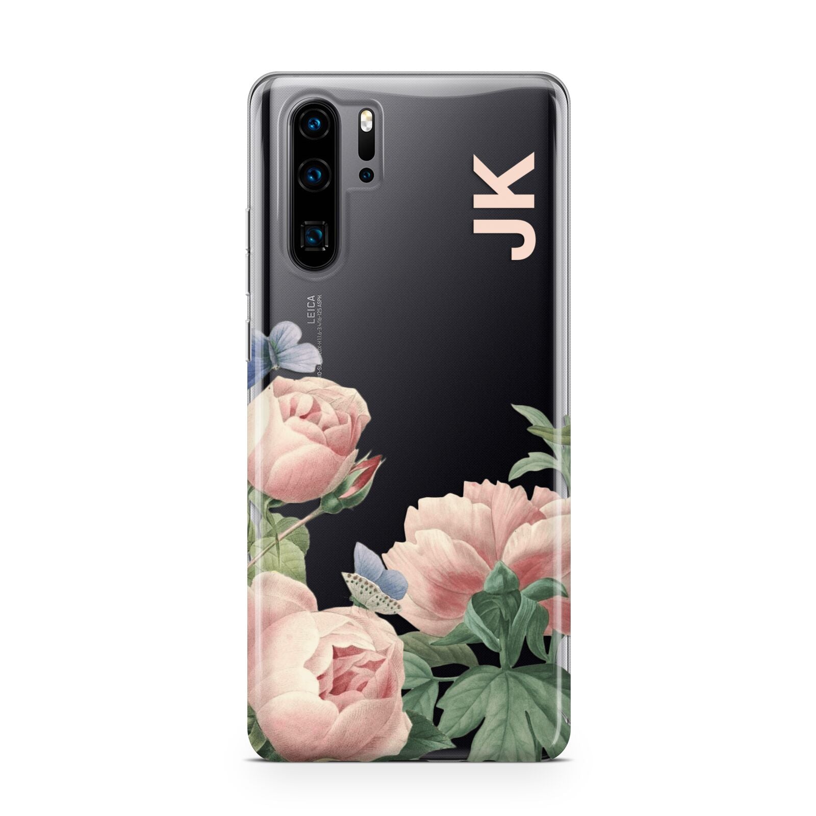 Personalised Vintage Flowers Huawei P30 Pro Phone Case