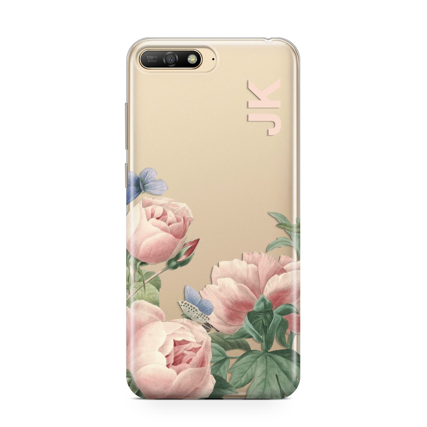 Personalised Vintage Flowers Huawei Y6 2018