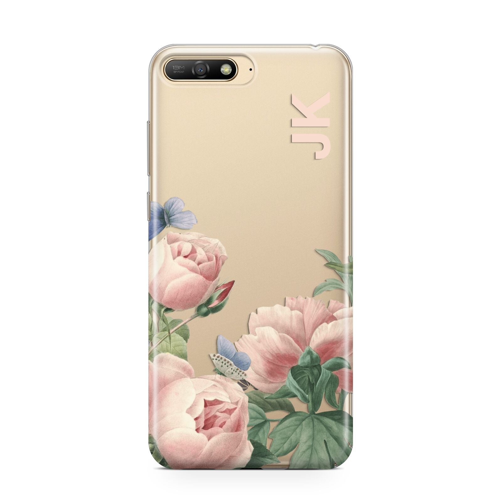 Personalised Vintage Flowers Huawei Y6 2018