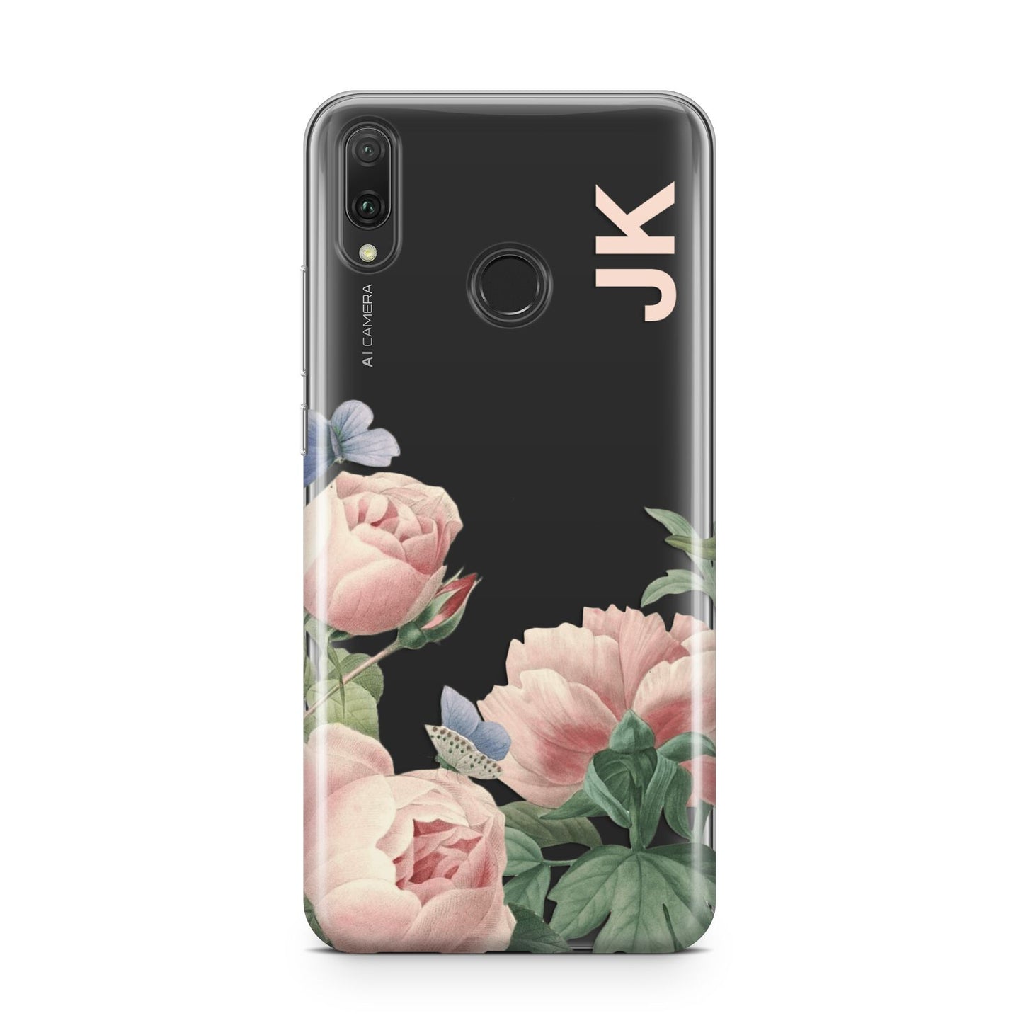 Personalised Vintage Flowers Huawei Y9 2019