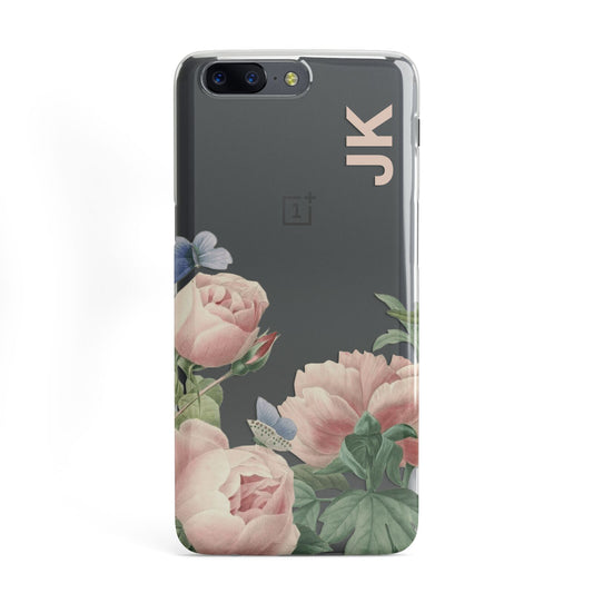 Personalised Vintage Flowers OnePlus Case