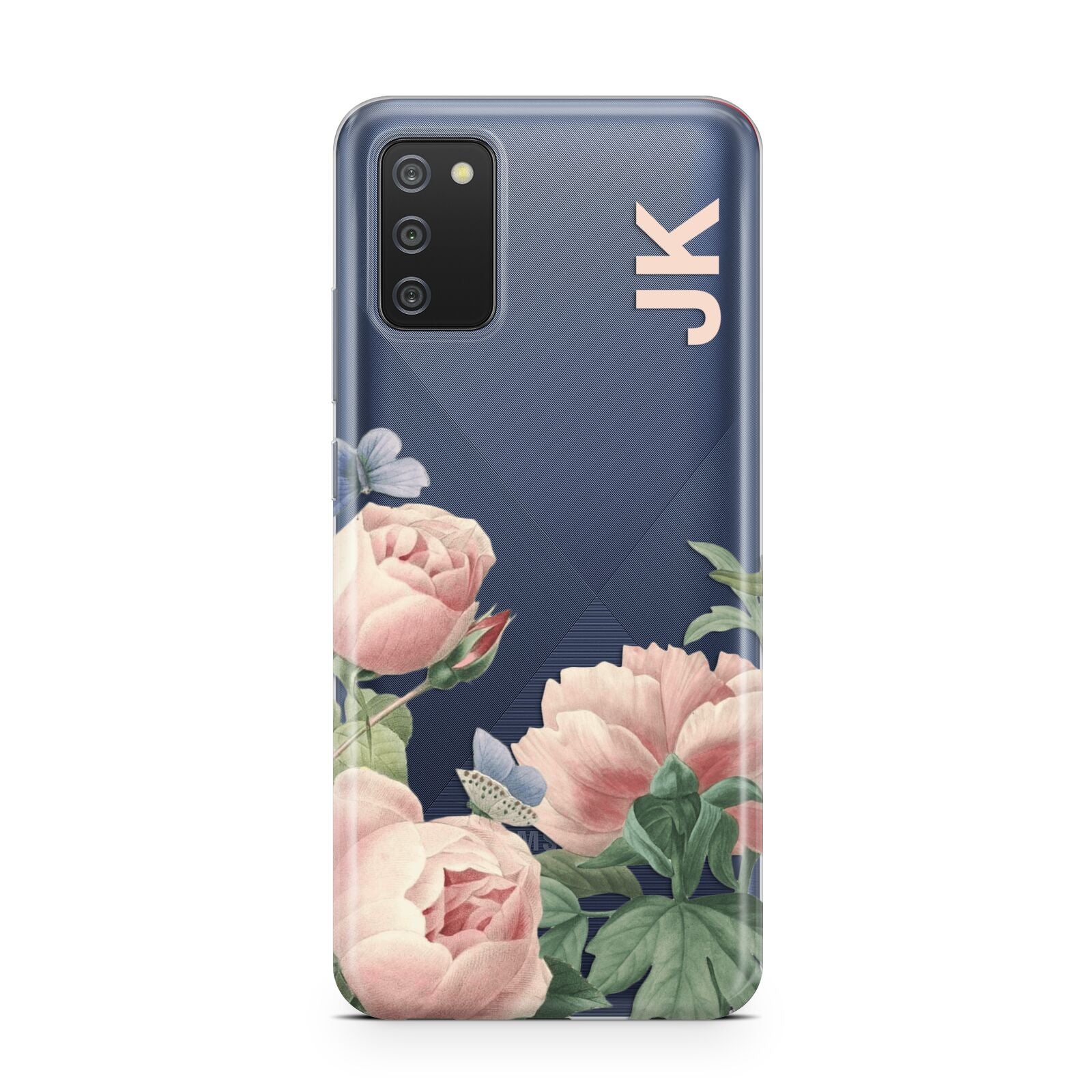 Personalised Vintage Flowers Samsung A02s Case