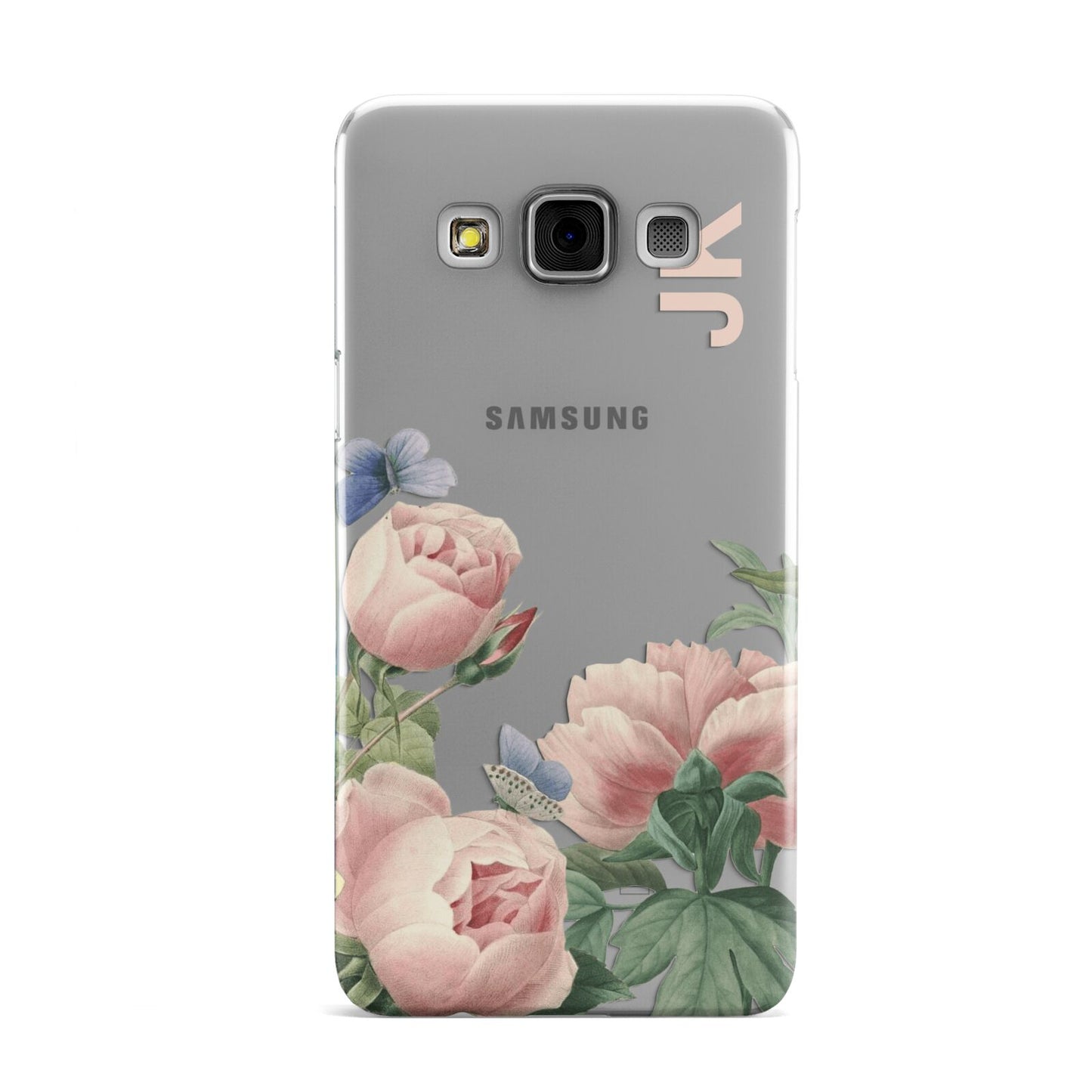 Personalised Vintage Flowers Samsung Galaxy A3 Case