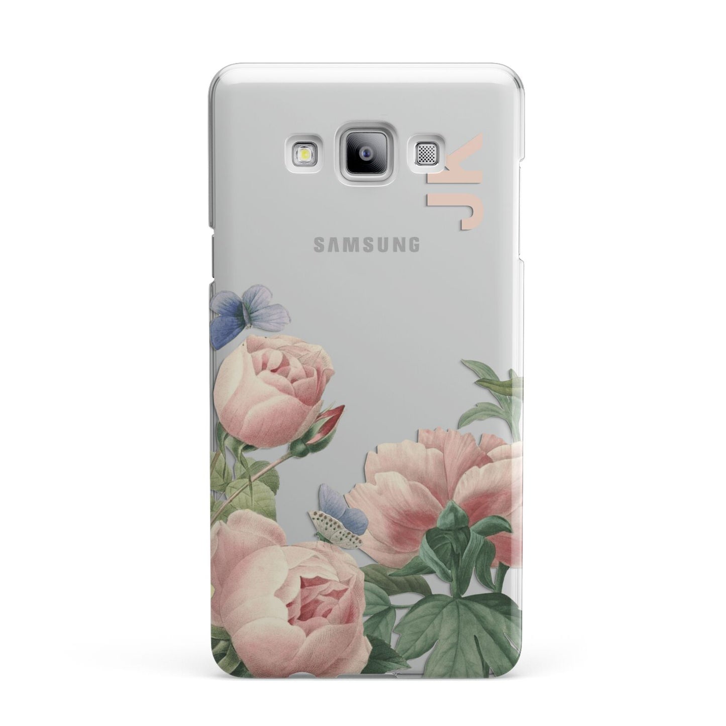 Personalised Vintage Flowers Samsung Galaxy A7 2015 Case