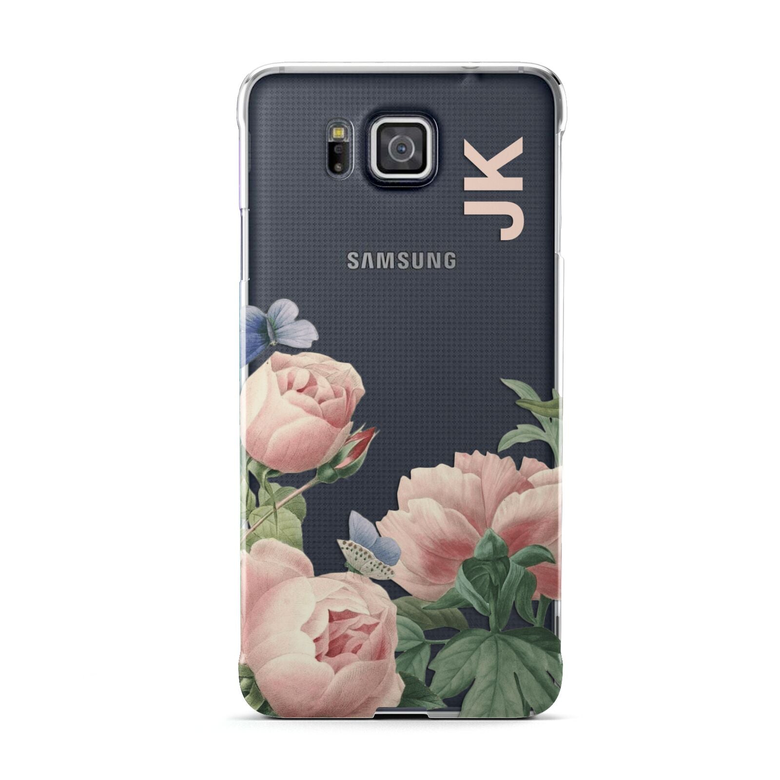 Personalised Vintage Flowers Samsung Galaxy Alpha Case