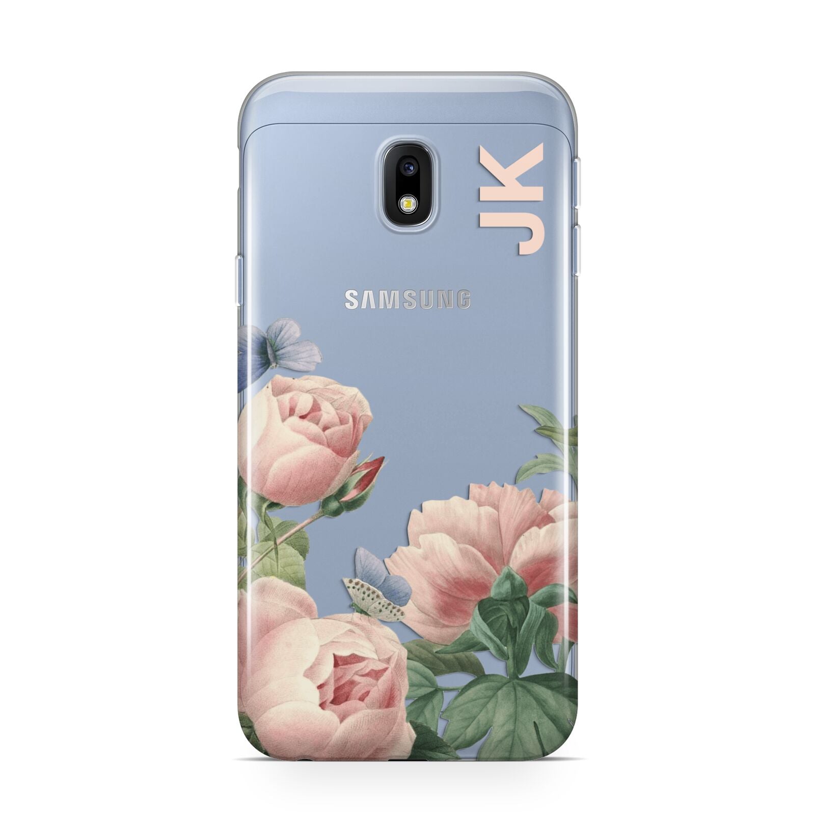 Personalised Vintage Flowers Samsung Galaxy J3 2017 Case