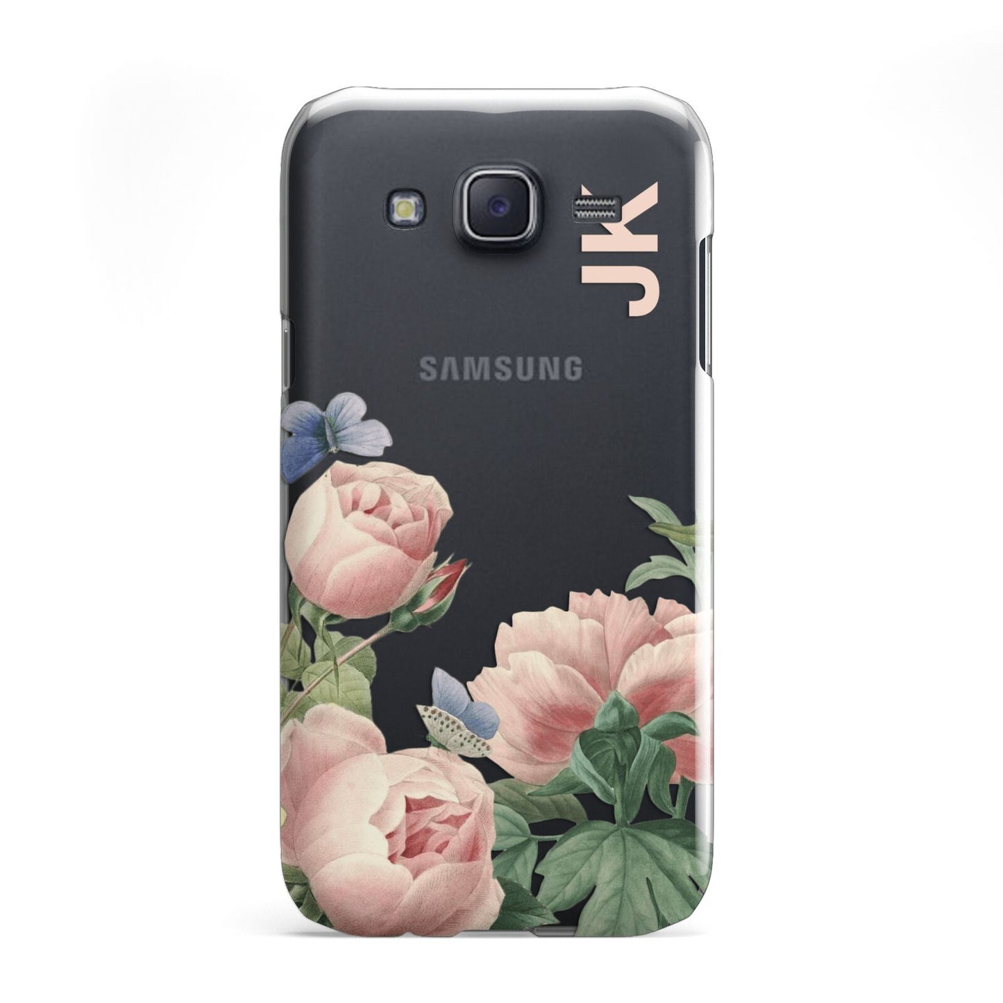 Personalised Vintage Flowers Samsung Galaxy J5 Case