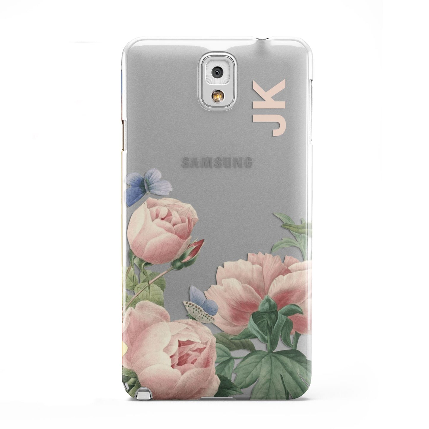 Personalised Vintage Flowers Samsung Galaxy Note 3 Case