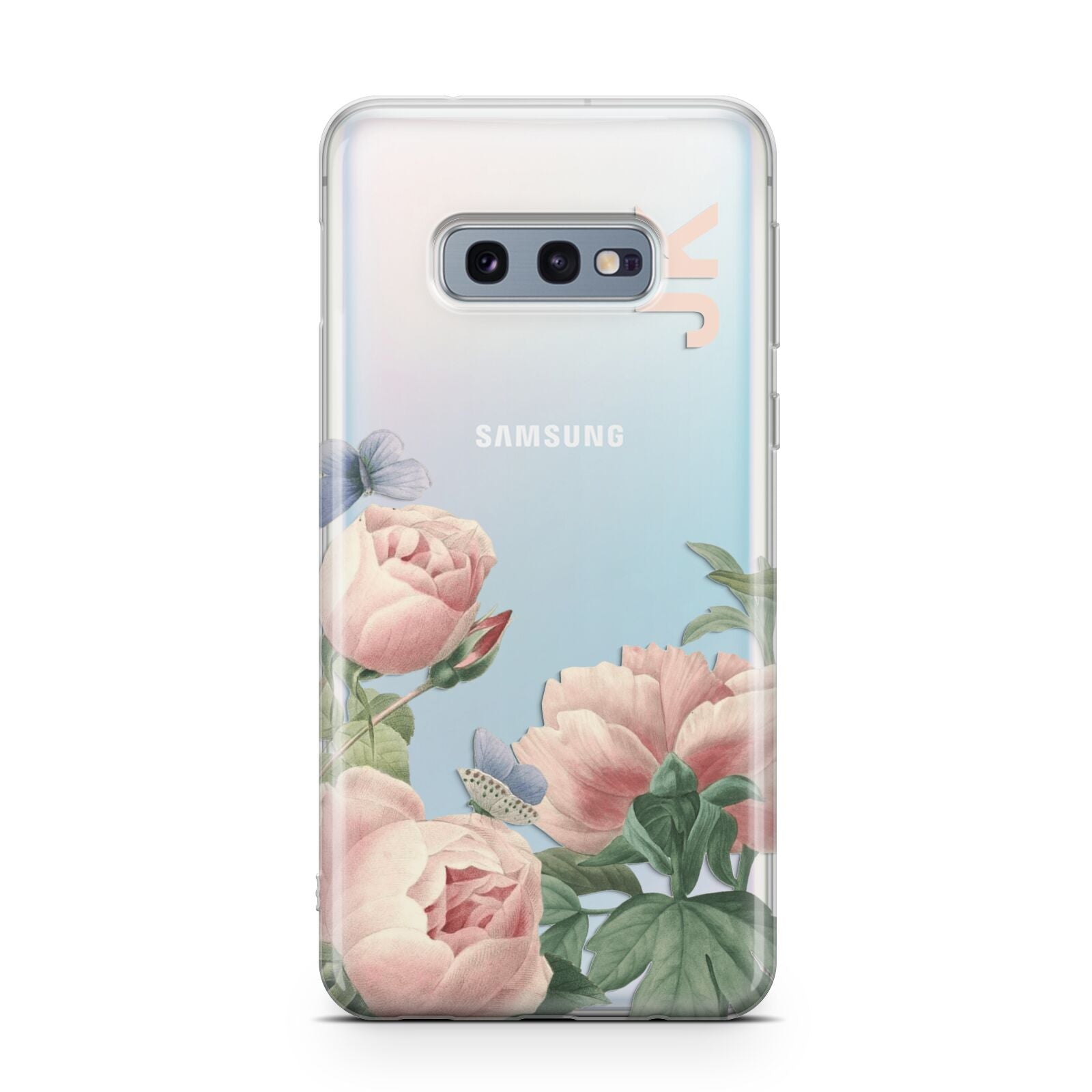 Personalised Vintage Flowers Samsung Galaxy S10E Case