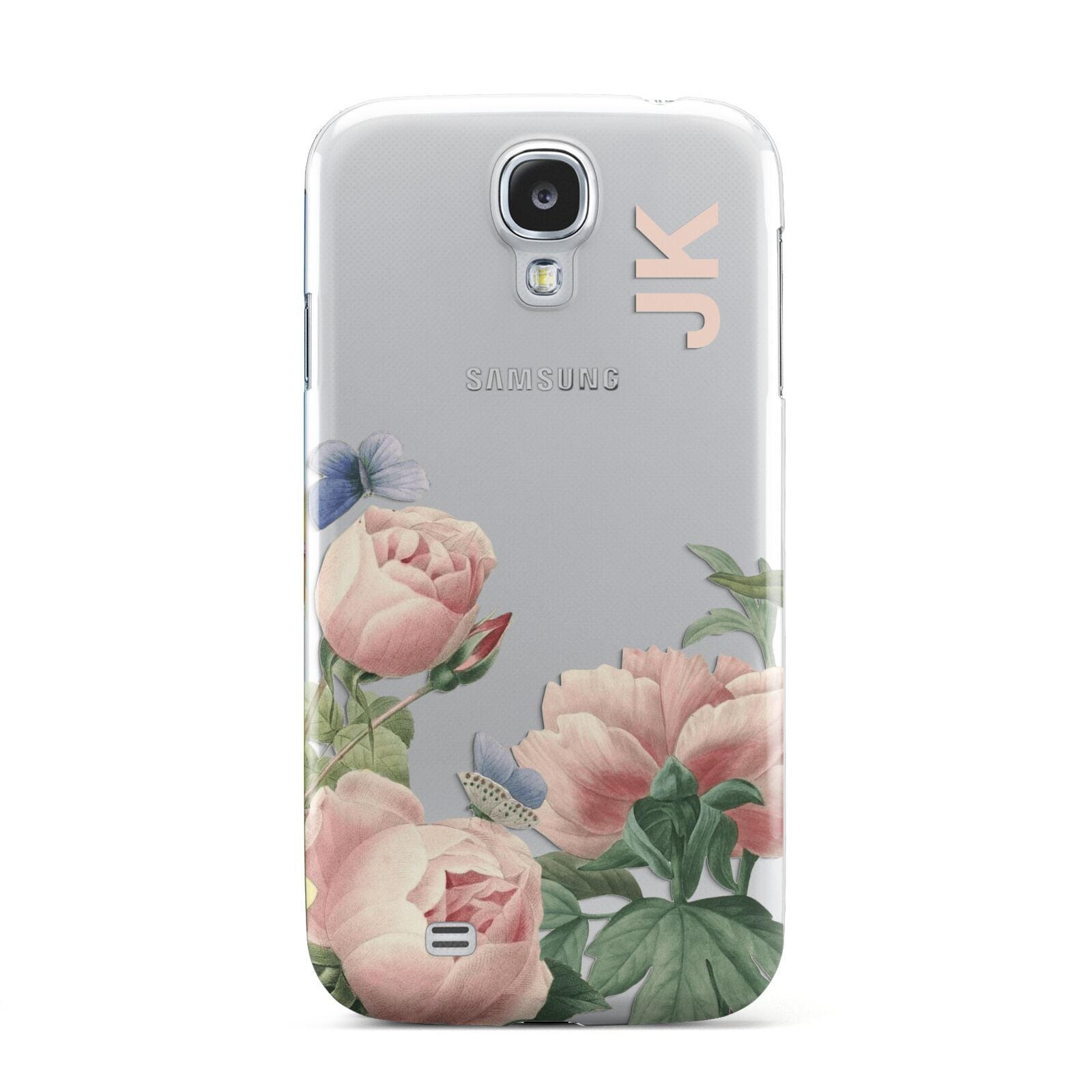 Personalised Vintage Flowers Samsung Galaxy S4 Case
