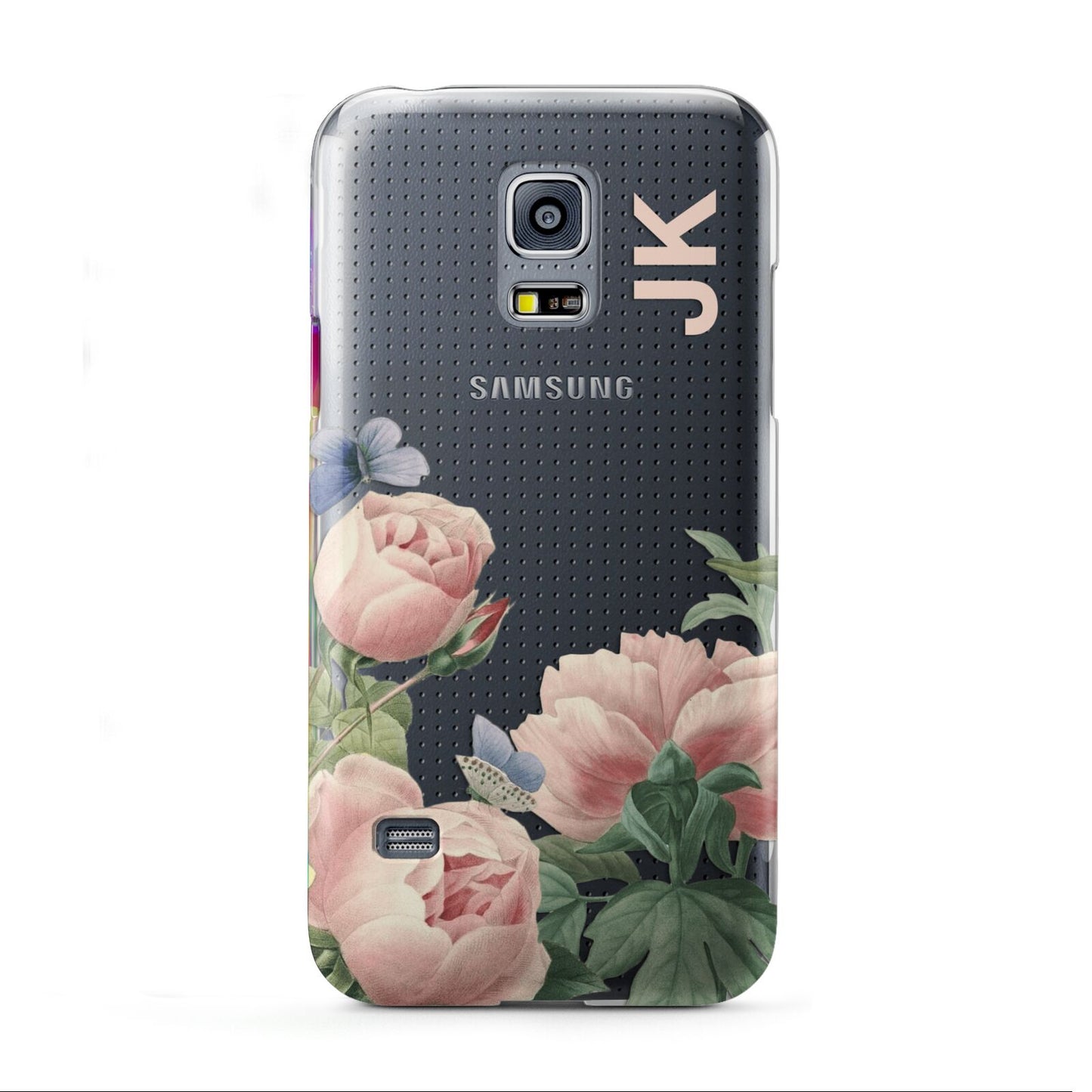 Personalised Vintage Flowers Samsung Galaxy S5 Mini Case