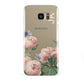 Personalised Vintage Flowers Samsung Galaxy S7 Edge Case