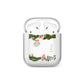 Personalised Vintage Foliage Christmas AirPods Case
