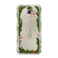 Personalised Vintage Foliage Christmas Samsung Galaxy A8 2016 Case