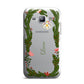 Personalised Vintage Foliage Christmas Samsung Galaxy J1 2015 Case