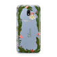 Personalised Vintage Foliage Christmas Samsung Galaxy J3 2017 Case