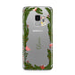 Personalised Vintage Foliage Christmas Samsung Galaxy S9 Case