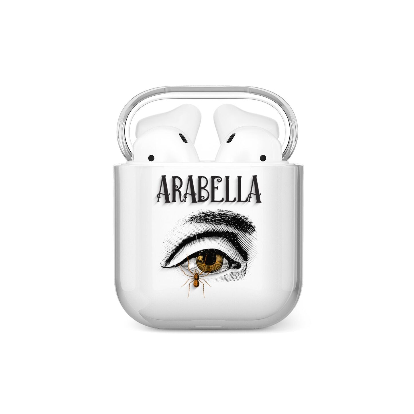 Personalised Vintage Halloween Eye AirPods Case