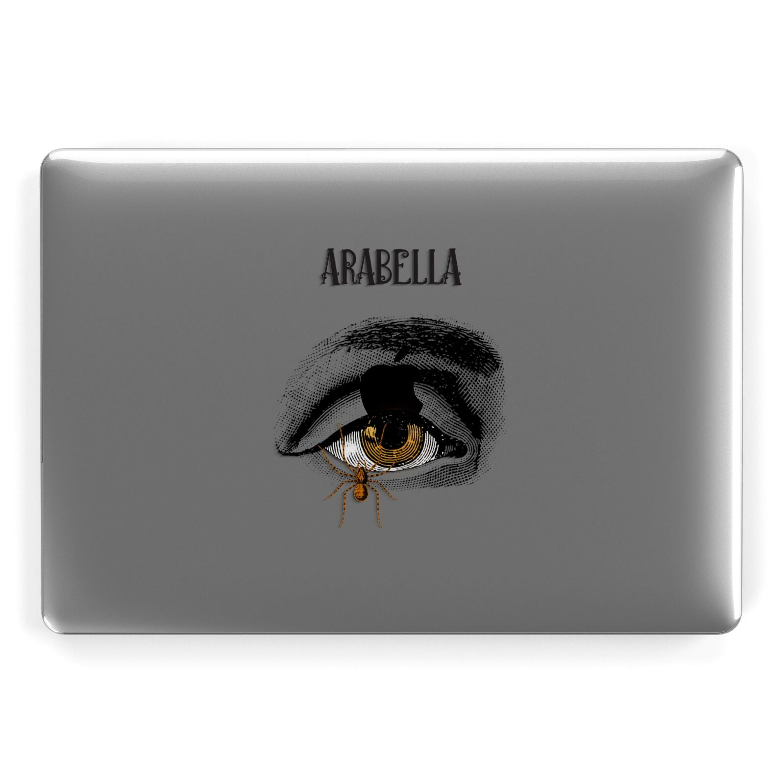 Personalised Vintage Halloween Eye Apple MacBook Case