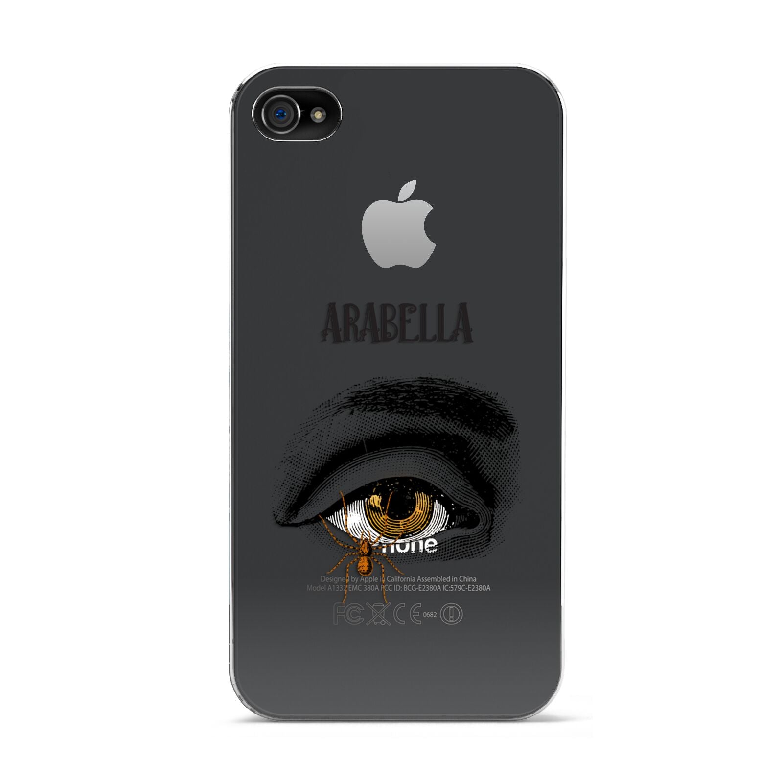 Personalised Vintage Halloween Eye Apple iPhone 4s Case