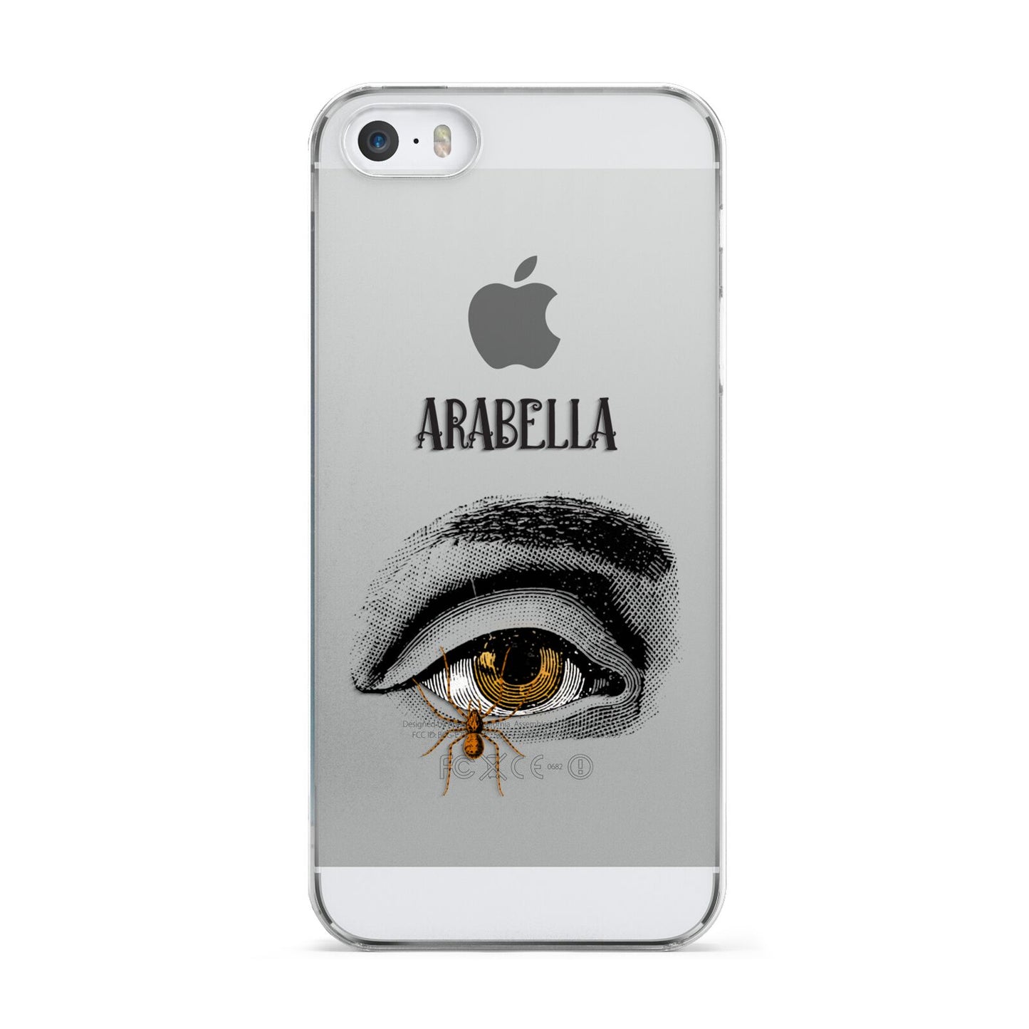 Personalised Vintage Halloween Eye Apple iPhone 5 Case