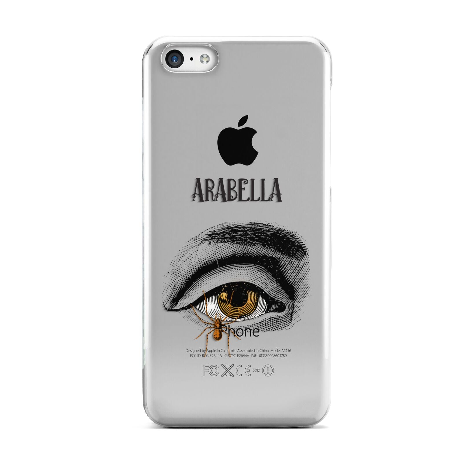 Personalised Vintage Halloween Eye Apple iPhone 5c Case