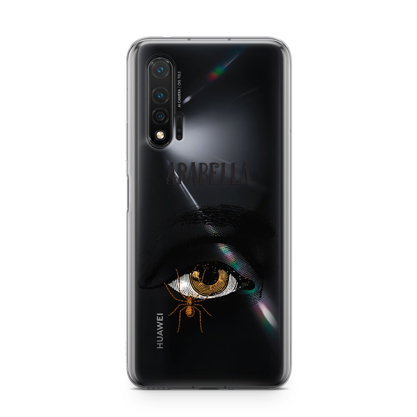 Personalised Vintage Halloween Eye Huawei Nova 6 Phone Case