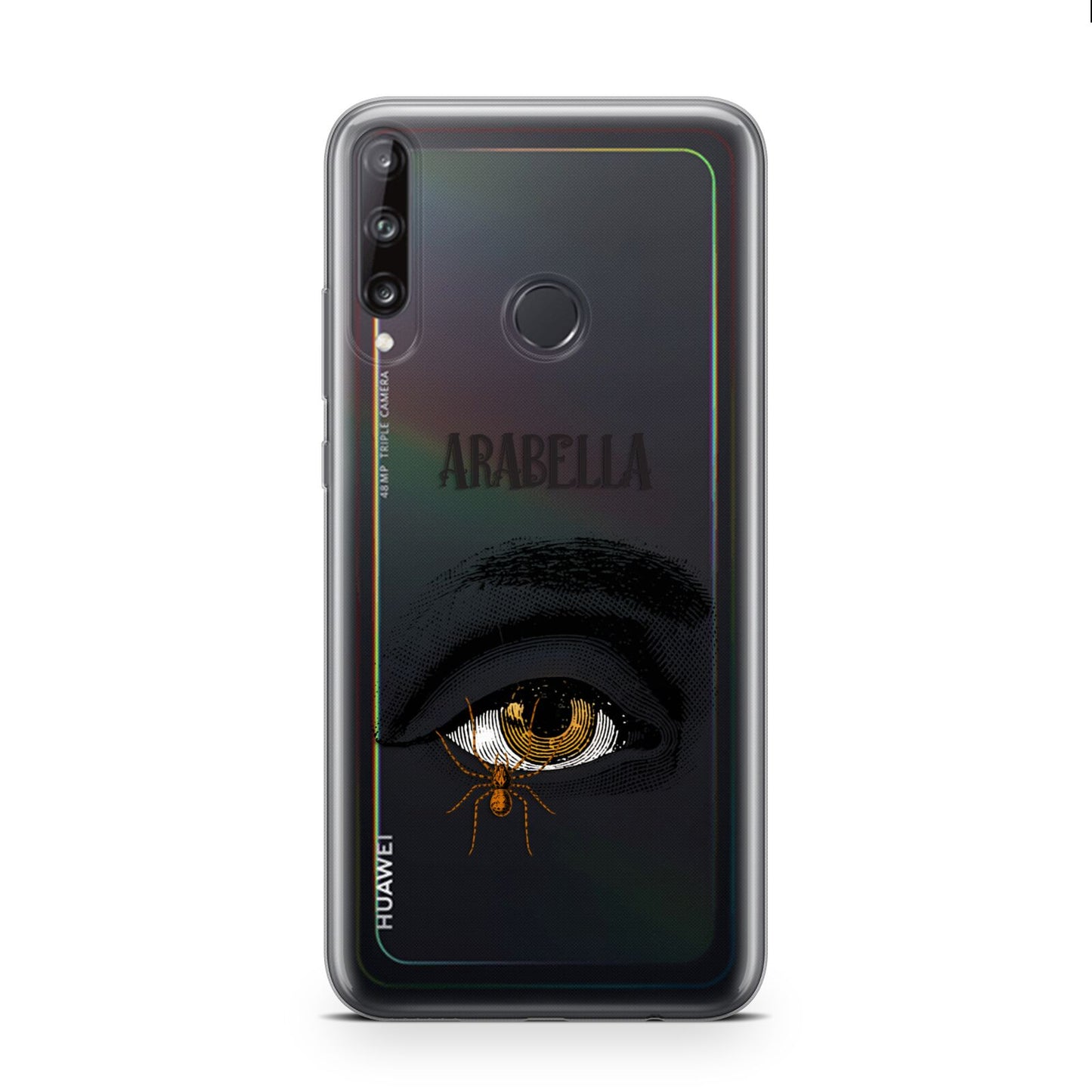 Personalised Vintage Halloween Eye Huawei P40 Lite E Phone Case