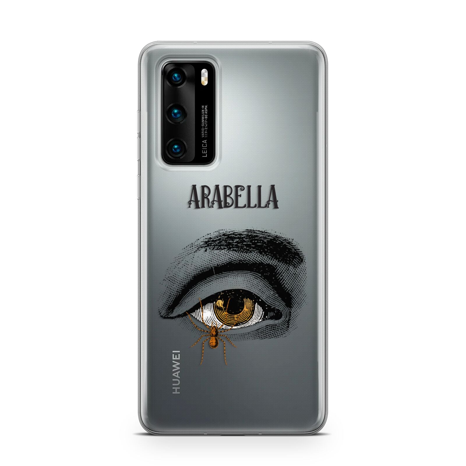 Personalised Vintage Halloween Eye Huawei P40 Phone Case