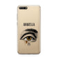 Personalised Vintage Halloween Eye Huawei Y6 2018