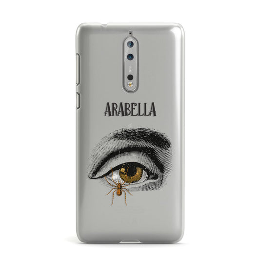 Personalised Vintage Halloween Eye Nokia Case