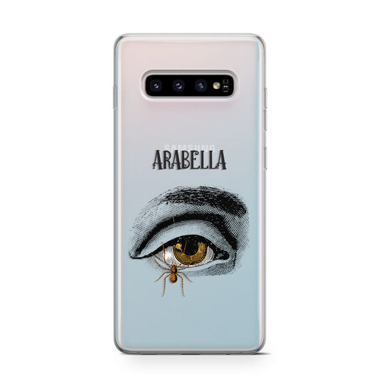Personalised Vintage Halloween Eye Protective Samsung Galaxy Case