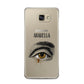 Personalised Vintage Halloween Eye Samsung Galaxy A5 2016 Case on gold phone